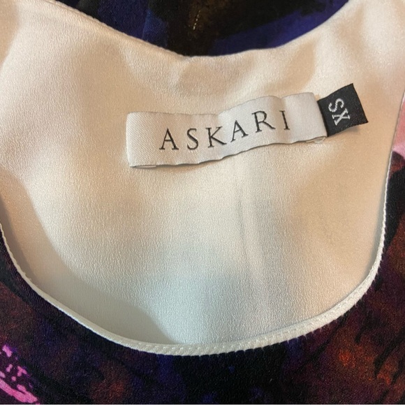 Askari Abstract Sleeveless Mini Dress XSmall xs tank sundress - Picture 8 of 11